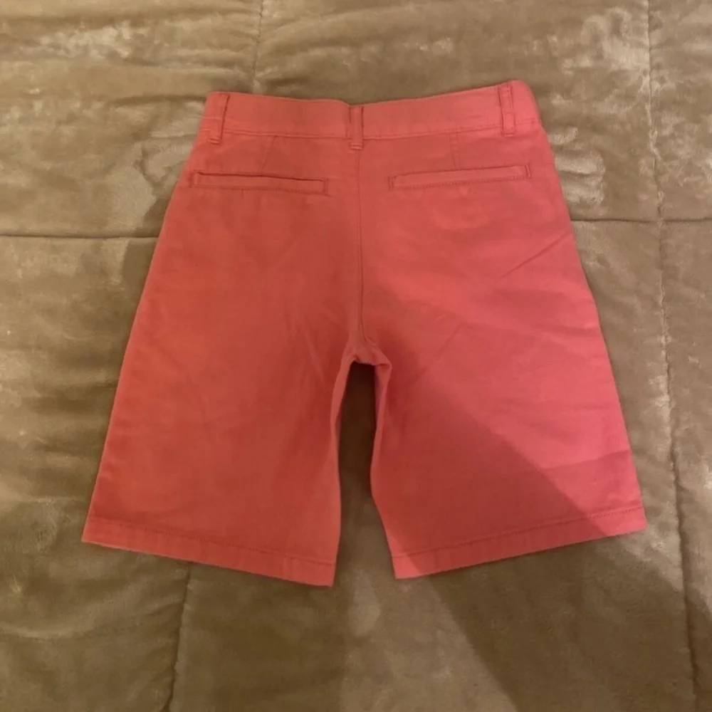 The Children's Place NWT Size 7 Solid Pink Khaki Shorts w/Adjustable Waist